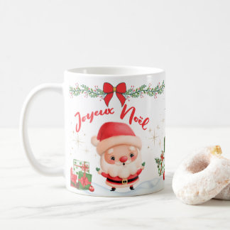 Joyeux Noël et Bonne Année lutins 2 コーヒーマグカップ