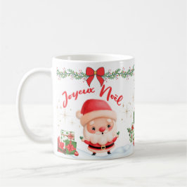 Joyeux Noël et Bonne Année lutins 2 コーヒーマグカップ