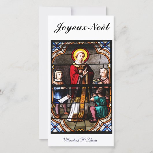 Joyeux Noël Fotokarte シーズンカード (正面)