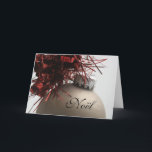 Joyeux Noël French Christmas card シーズンカード<br><div class="desc">Joyeux Noël - Merry Christmas in french Surprise your nearest and dearest, your friends, co-workers, neighbors or even your boss with a special card in their own language or your (2nd) language. Many different designs available: from a modern collage photography card, mixing ornaments and winter landscapes, a classic vintage christmas...</div>