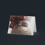 Joyeux Noël French Christmas card シーズンカード<br><div class="desc">Joyeux Noël - Merry Christmas in french Surprise your nearest and dearest, your friends, co-workers, neighbors or even your boss with a special card in their own language or your (2nd) language. Many different designs available: from a modern collage photography card, mixing ornaments and winter landscapes, a classic vintage christmas...</div>