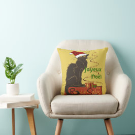 Joyeux Noel Le Chat Noir クリスマスパロディ クッション