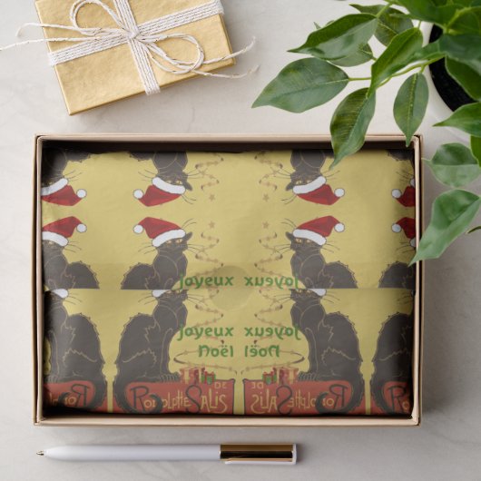 Joyeux Noel Le Chat Noir クリスマスパロディ 薄葉紙 (ギフト)