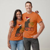 Joyeux Noel Le Chat Noir Christmas Spoof Tシャツ (ユニセックス)