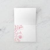 Joyeux Noel Marieアントワネットのクリスマス シーズンカード (内部)