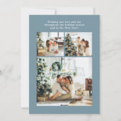 Joyeux Noel Multi Photo Holiday Card シーズンカード (裏面)