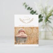 JOYEUX NOEL %PIPE%のモダンな休日の写真の郵便はがき シーズンポストカード (スタンド正面)