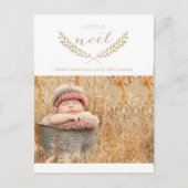 JOYEUX NOEL %PIPE%のモダンな休日の写真の郵便はがき シーズンポストカード (正面)