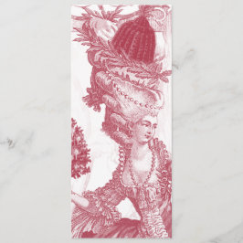 Joyeux Noel (rouge) Wendiのメニューカード メニュー