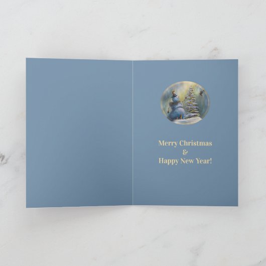 Joyfoy Light - Snowman Christmas カード (内部)