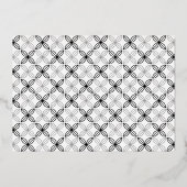 Joyful結婚's Mr & Mrs.初めてのクリスマス写真 箔招待状 (裏面)