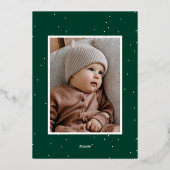 Joyful金ゴールドツリー2写真 箔シーズンカード (裏面)