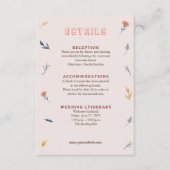 Joyful よくはしゃぐ Summerフローラ詳細エンクロージャカード エンクロージャーカード (正面)