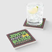 Joyful メリー賛美-81053 ストーンコースター (横)