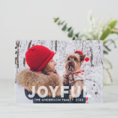 Joyful モダン Translucent Overlay写真 シーズンカード (スタンド正面)