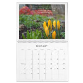 Joyful 2026 Calendar with KJV Bible Verses カレンダー (3月 2027)