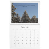 Joyful 2026 Calendar with KJV Bible Verses カレンダー (1月 2026)