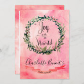 Joyful 2 Cookie交換招待状 招待状 (正面/裏面)