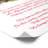 Joyful Affenpinscher：完璧なクリスマスの会社 ポスター (角)