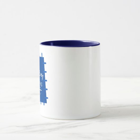 Joyful and Merry Quilter Mug マグカップ (中央)