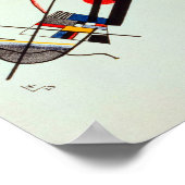 Joyful Ascension, 1923年Wassily Kandinsky著 ポスター (角)