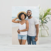 Joyful Blue Beach Photo 招待状 (スタンド正面)