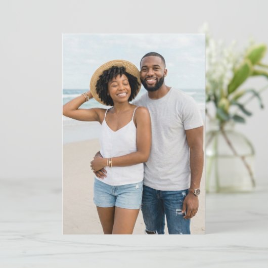 Joyful Blue Beach Photo 招待状 (スタンド正面)