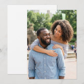 Joyful Blue Lifestyle Photo 招待状 (正面/裏面)