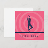 Joyful Body – 静かな意図 アートカード シーズンカード (正面/裏面)