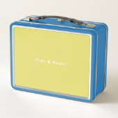 Joyful Cartoon Animals – Whimsical Kids Lunch Box メタルランチボックス (裏面)