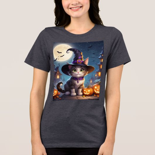 Joyful Cat トライブレンドTシャツ (正面)