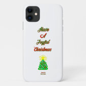 Joyful Christmas Apple iPhone 11ケース Case-Mate iPhoneケース (裏面)
