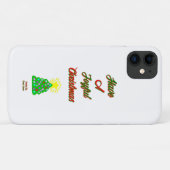 Joyful Christmas Apple iPhone 11ケース Case-Mate iPhoneケース (裏面(横))