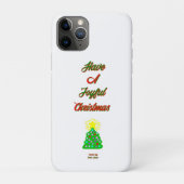 Joyful Christmas Apple iPhone 11 Pro Case Case-Mate iPhoneケース (裏)