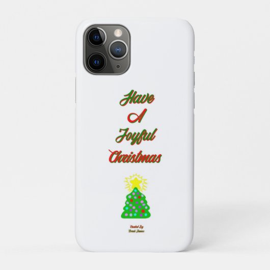 Joyful Christmas Apple iPhone 11 Pro Case Case-Mate iPhoneケース (裏)