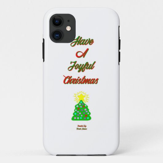 Joyful Christmas Apple iPhone SE+iPhone 5/5Sケース Case-Mate iPhoneケース (裏面)