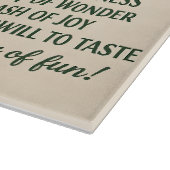 Joyful Christmas Bunny Cutting Board カッティングボード (角)