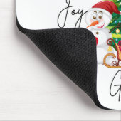 Joyful Christmas Mouse Pad | Holiday Desk Gift マウスパッド (コーナー)