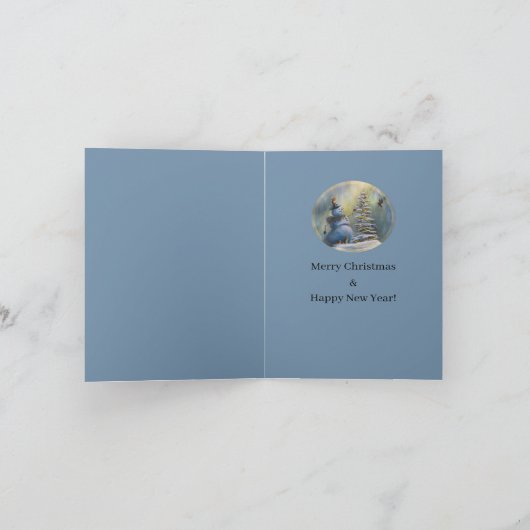 Joyful Christmas Small サンキューカード (内部)