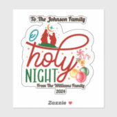Joyful Christmas Sticker for Holy Night シール (シート)
