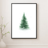 Joyful Christmas Tree Wall Art Poster ポスター