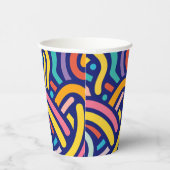 Joyful Color Pattern 紙コップ (右)