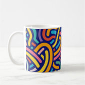 Joyful Color Pattern Mug コーヒーマグカップ (左)