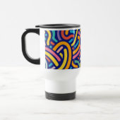Joyful Color Pattern Mug トラベルマグ (左)