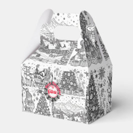 Joyful Colors Christmas Wrap フェイバーボックス