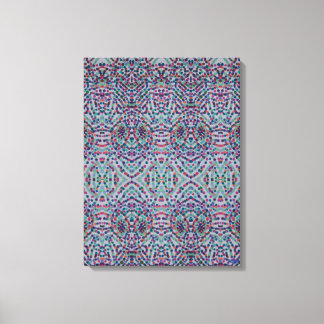 Joyful Confetti Mosaic III Stretched Canvas Print キャンバスプリント