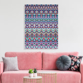 Joyful Confetti Mosaic IV Canvas Print キャンバスプリント (インサイチュ (リビング))