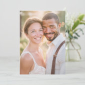 Joyful Creamy Romantic Photo 招待状 (スタンド正面)