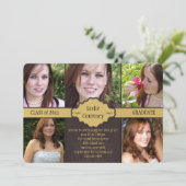 Joyful Day写真卒業招待状 招待状 (スタンド正面)