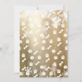 Joyful,Dog Paws写真クリスマス (裏面)